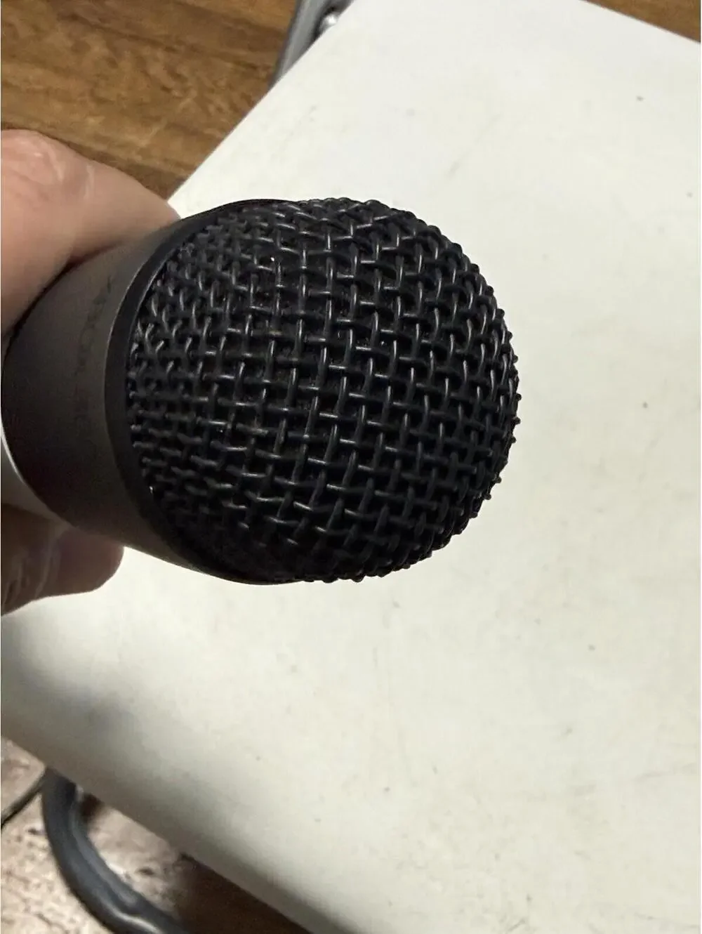 Microsoft Wireless Microphone For Xbox 360 White. Tested!! Model 1380